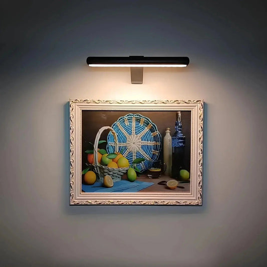 Kabellose LED-Bilderleuchte | Dimmbare Wandlampe für Kunstwerke 0