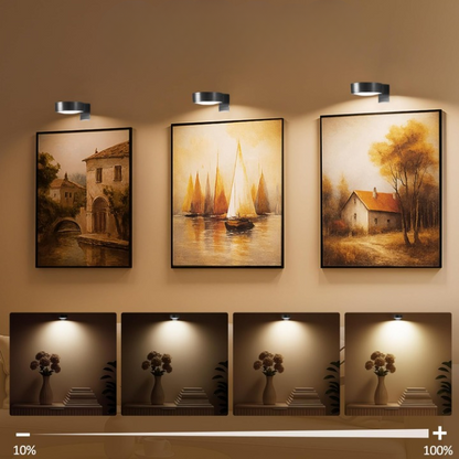 Kabellose LED-Bilderleuchte | Magnetische Wandbeleuchtung 3