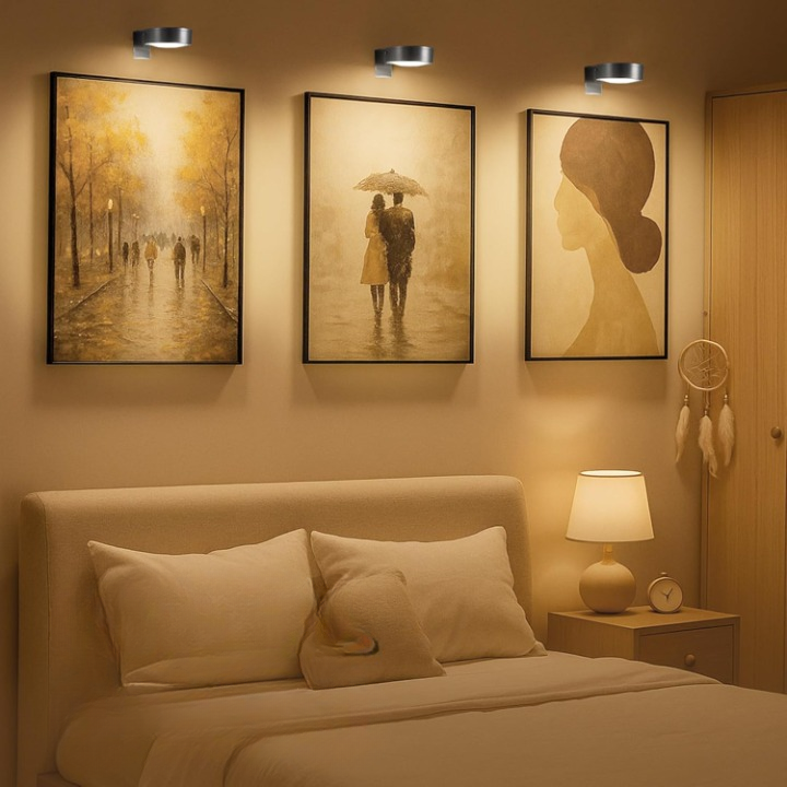 Kabellose LED-Bilderleuchte | Magnetische Wandbeleuchtung 5