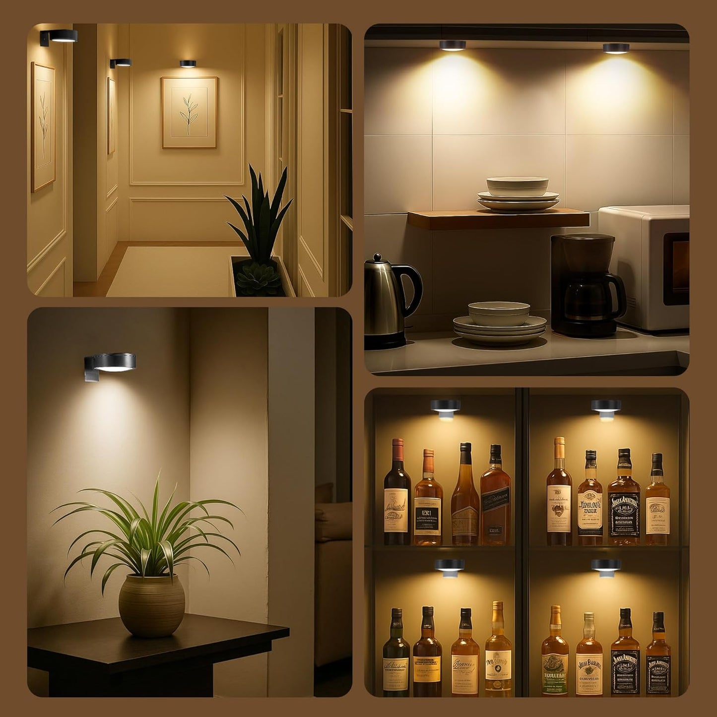 Kabellose LED-Bilderleuchte | Magnetische Wandbeleuchtung 8
