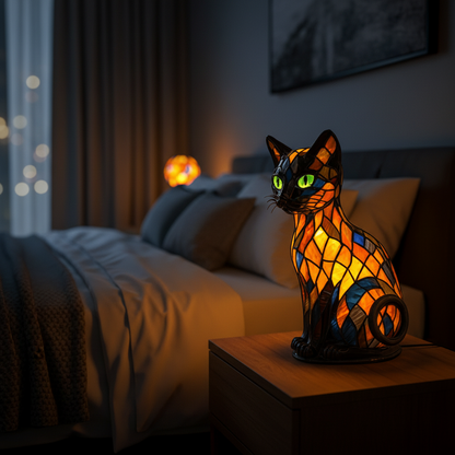Katzen Nachtlicht | Verspielte LED-Lampe für Kinderzimmer 3