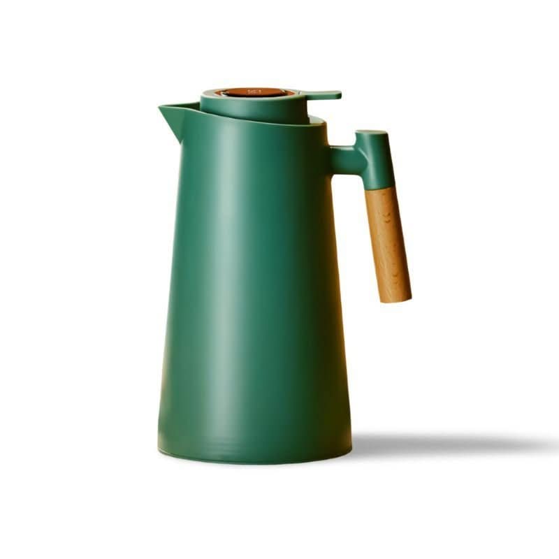 LATTEA THERMO | Doppelwandige Thermoskanne mit Holzgriff 10