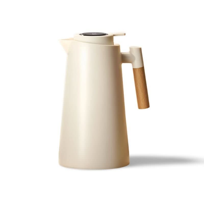 LATTEA THERMO | Doppelwandige Thermoskanne mit Holzgriff 9
