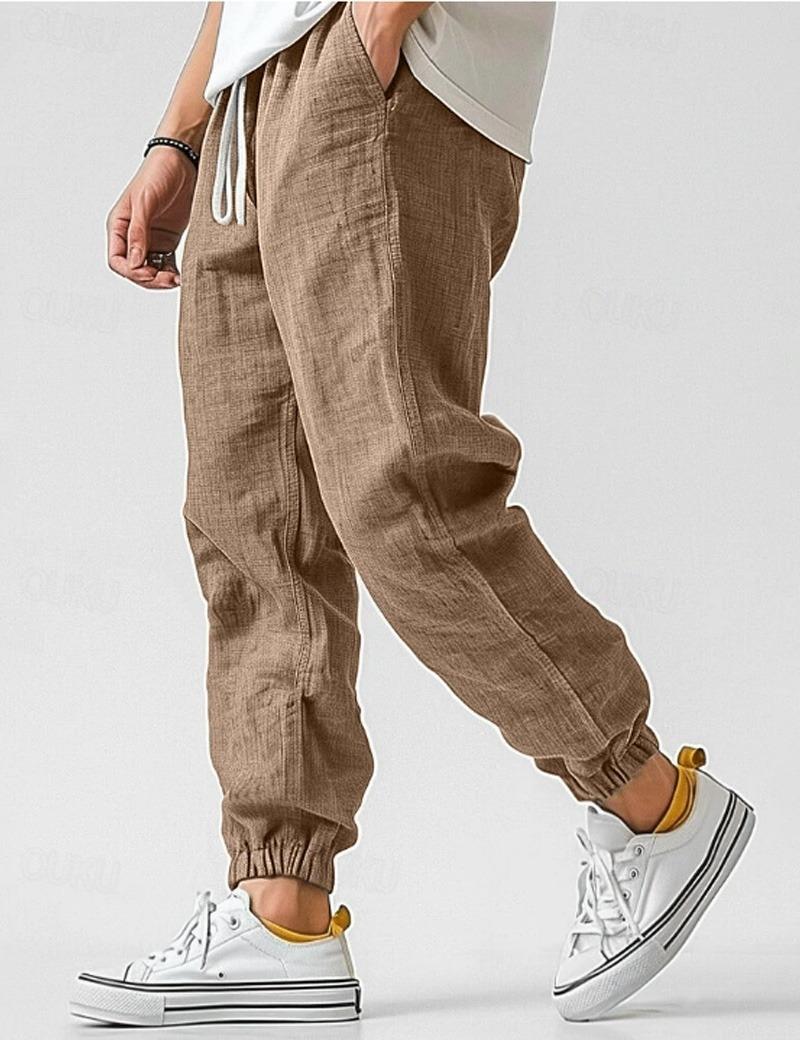 Leinenhose Herren | Relaxed Fit Sommerhose kurz 1