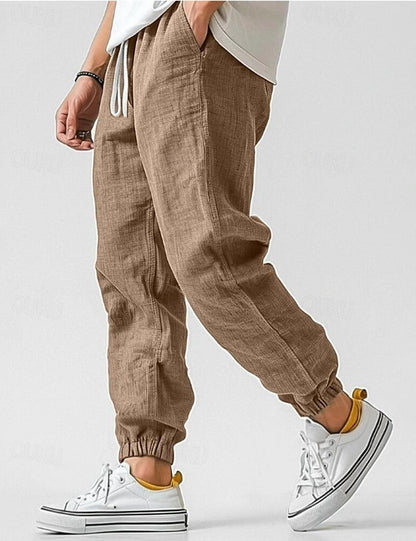 Leinenhose Herren | Relaxed Fit Sommerhose kurz 1
