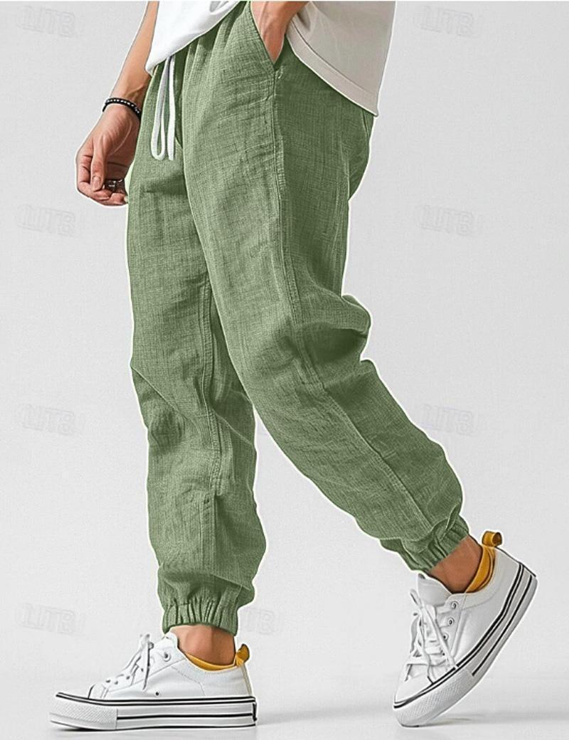 Leinenhose Herren | Relaxed Fit Sommerhose kurz 2