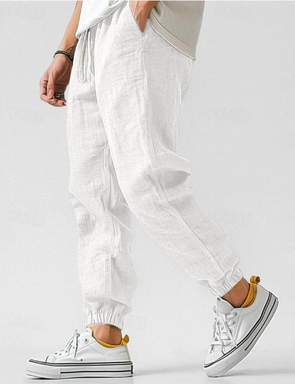 Leinenhose Herren | Relaxed Fit Sommerhose kurz 3