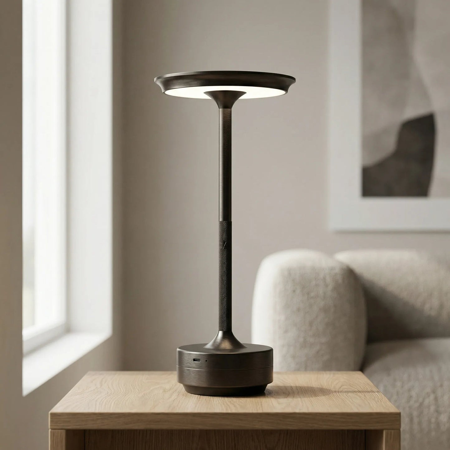 Lumivelle | Skulpturale LED-Tischlampe 1