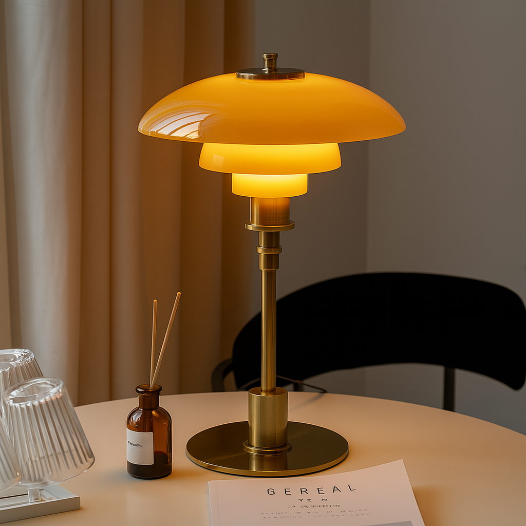 Moderne Retro-Tischlampe | Elegante Beleuchtung für Zuhause 0