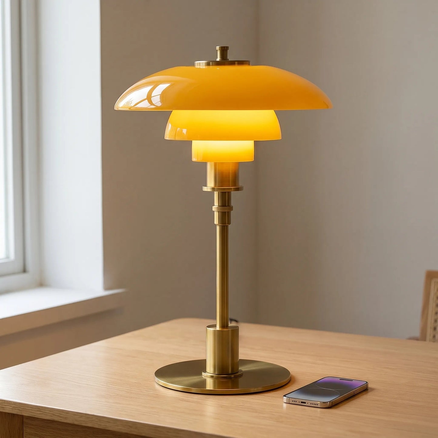 Moderne Retro-Tischlampe | Elegante Beleuchtung für Zuhause 1