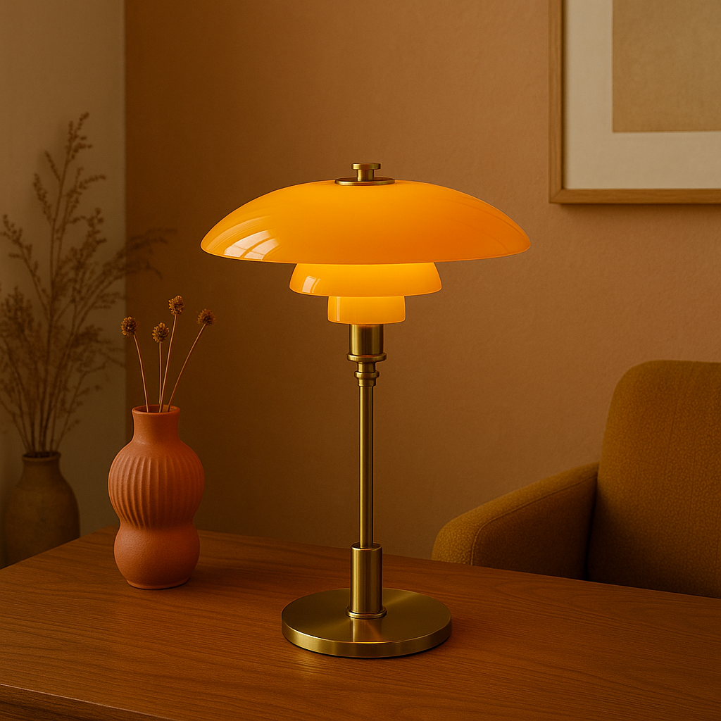 Moderne Retro-Tischlampe | Elegante Beleuchtung für Zuhause 5