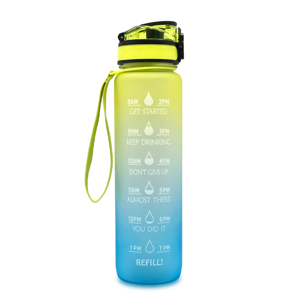 Motivations-Trinkflasche | Innovative Sport Trinkflasche 1000 ml 10