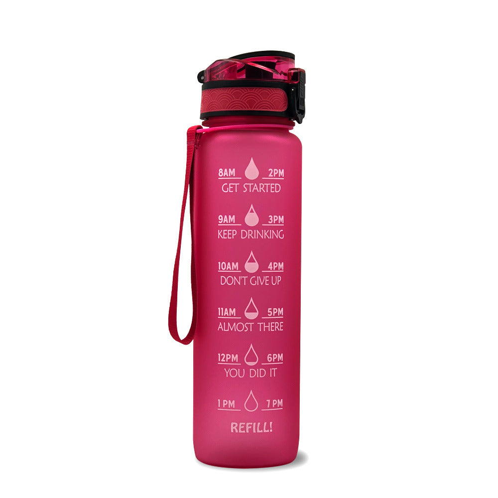 Motivations-Trinkflasche | Innovative Sport Trinkflasche 1000 ml 11