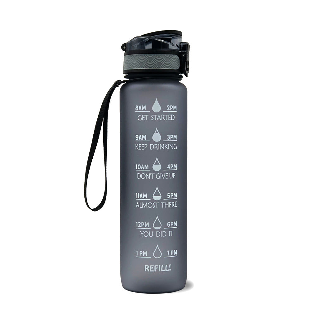 Motivations-Trinkflasche | Innovative Sport Trinkflasche 1000 ml 6