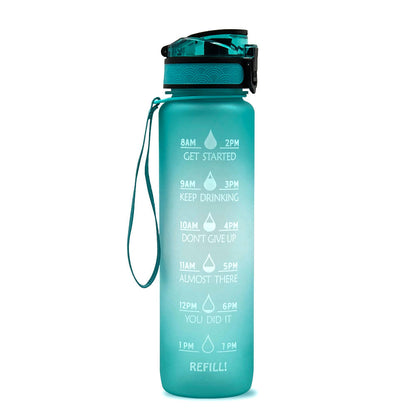 Motivations-Trinkflasche | Innovative Sport Trinkflasche 1000 ml 7