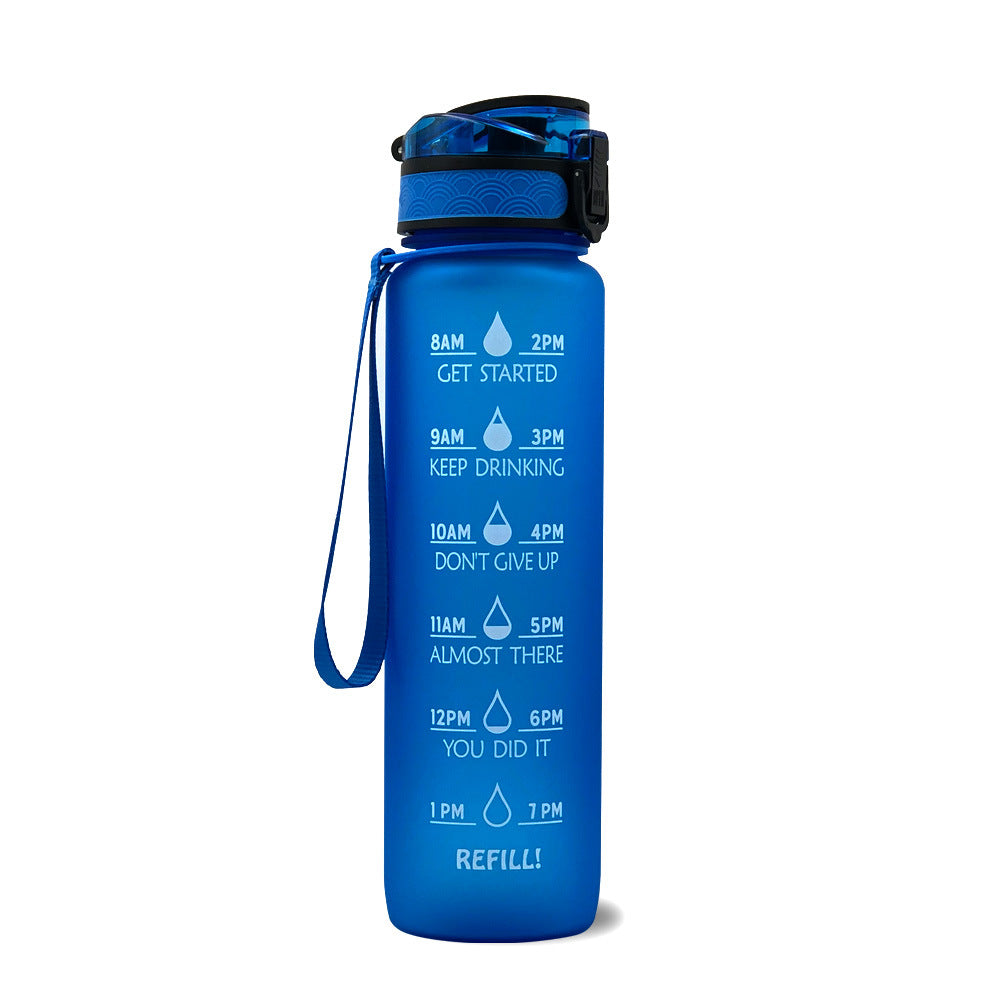 Motivations-Trinkflasche | Innovative Sport Trinkflasche 1000 ml 8