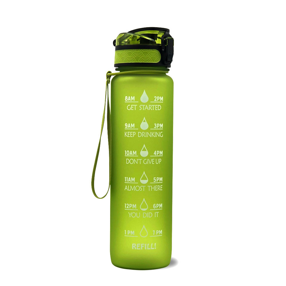 Motivations-Trinkflasche | Innovative Sport Trinkflasche 1000 ml 9