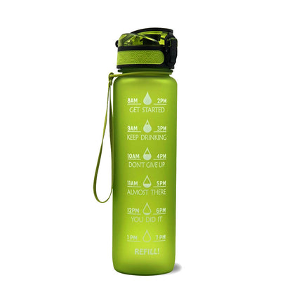 Motivations-Trinkflasche | Innovative Sport Trinkflasche 1000 ml 9