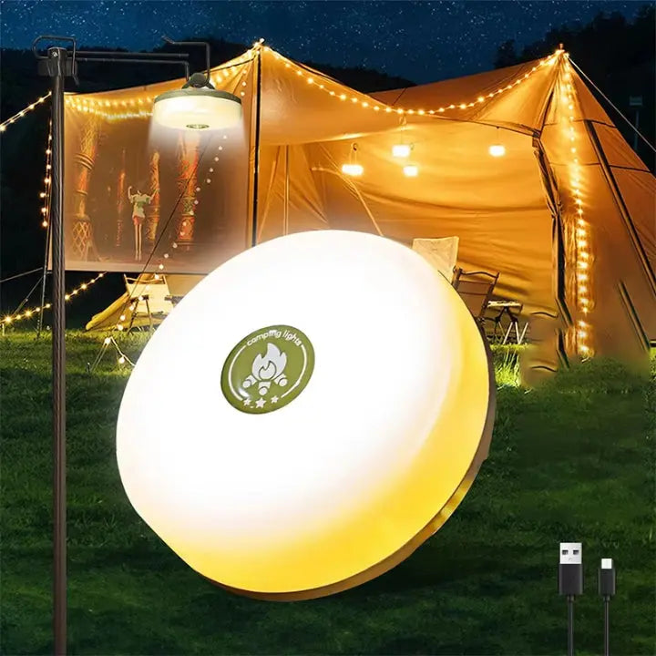 Multifunktionales Campinglicht | 4-in-1 LED-Lampe 2