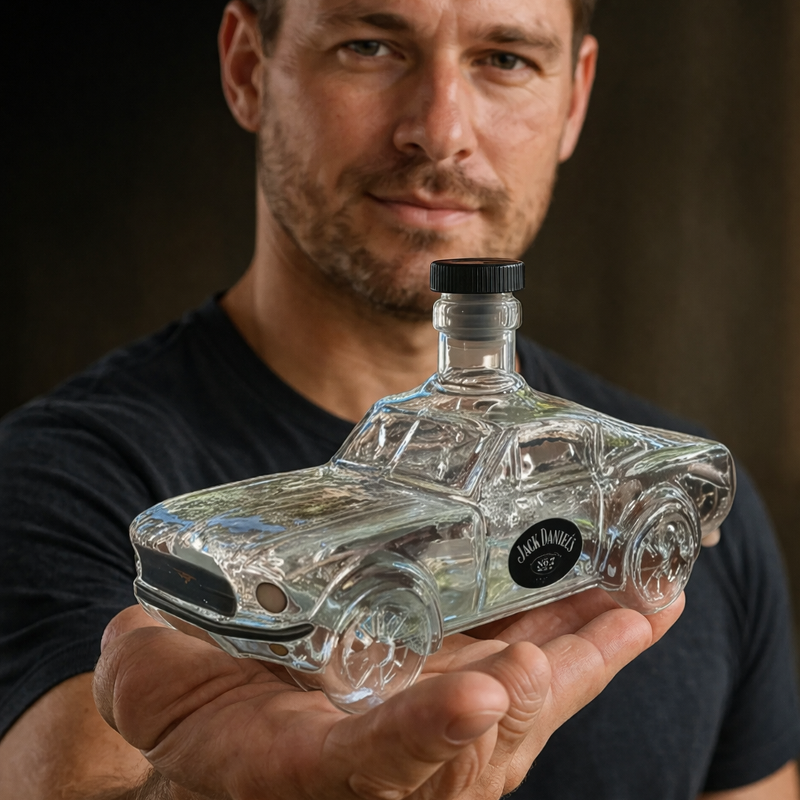 Mustang Whisky-Dekanter | Handgefertigtes Glasdesign 3