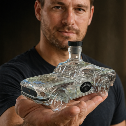 Mustang Whisky-Dekanter | Handgefertigtes Glasdesign 3