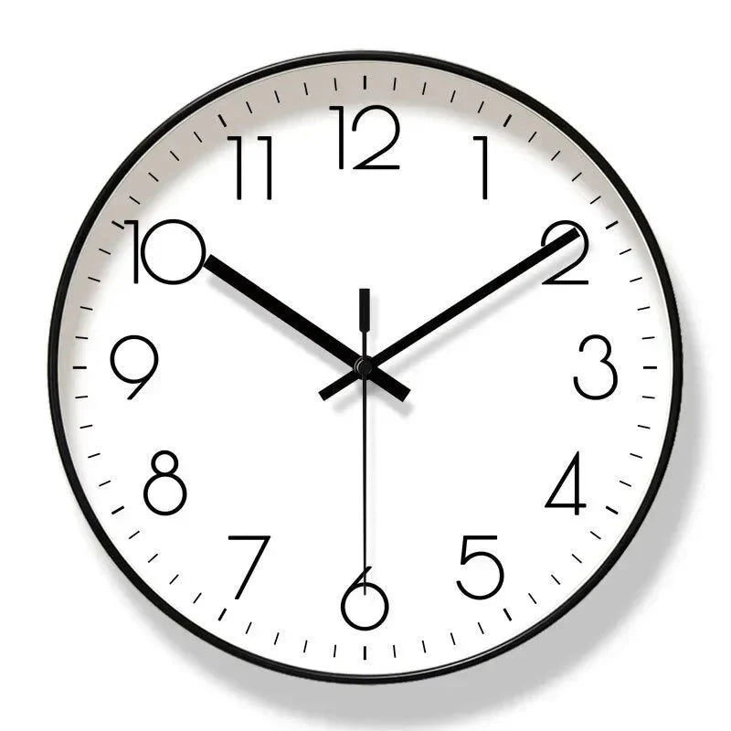 Nordial | Minimalistische Runde Wanduhr 8