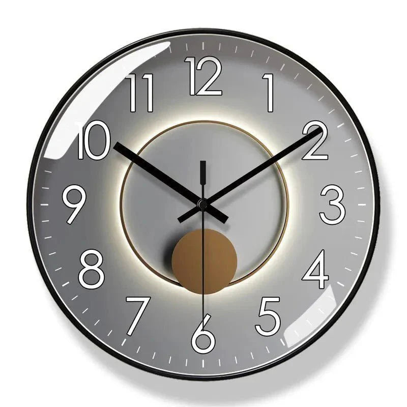 Nordial | Minimalistische Runde Wanduhr 9