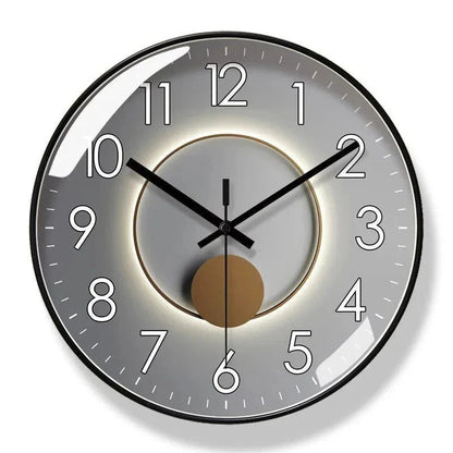 Nordial | Minimalistische Runde Wanduhr 9