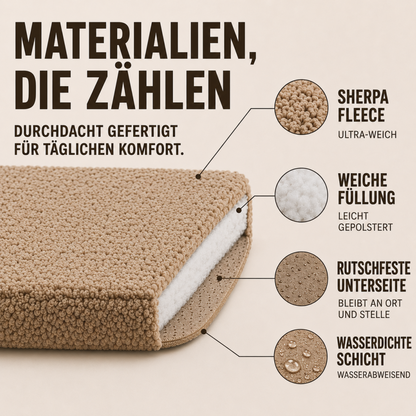 Pawventure | Orthopädische Hundematte mit Abnehmbarem Bezug 2