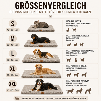 Pawventure | Orthopädische Hundematte mit Abnehmbarem Bezug 4