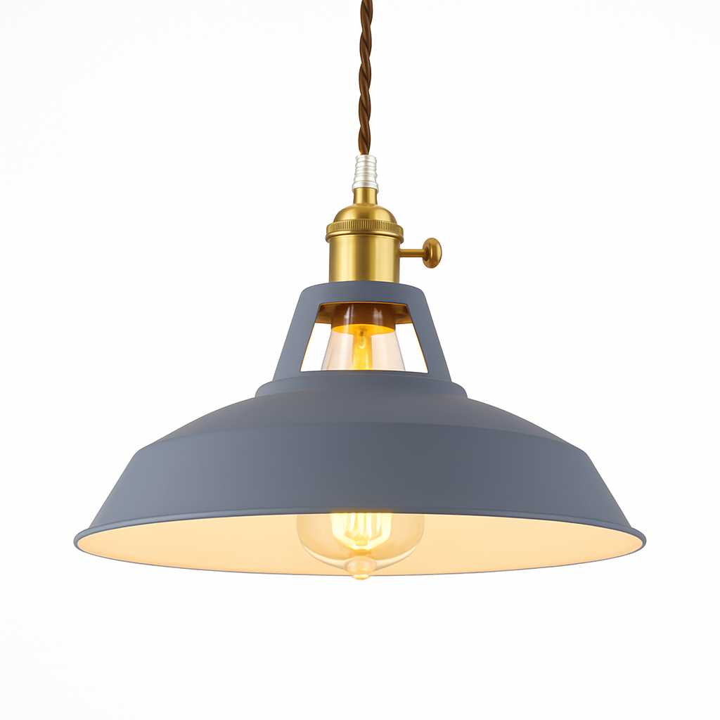 Pendanta | Moderne Hängelampe mit Messingdetails 4