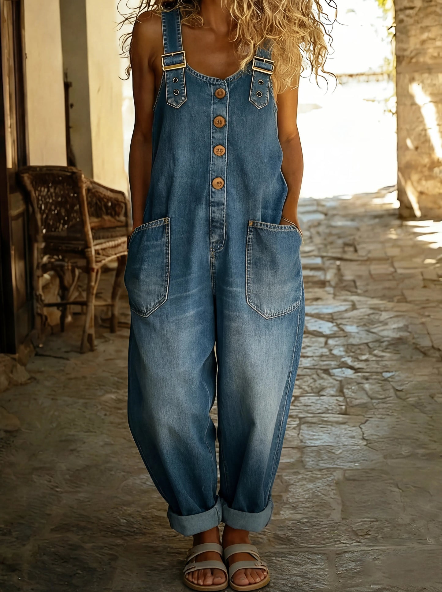 Rocio | Jeansoverall für Damen 0
