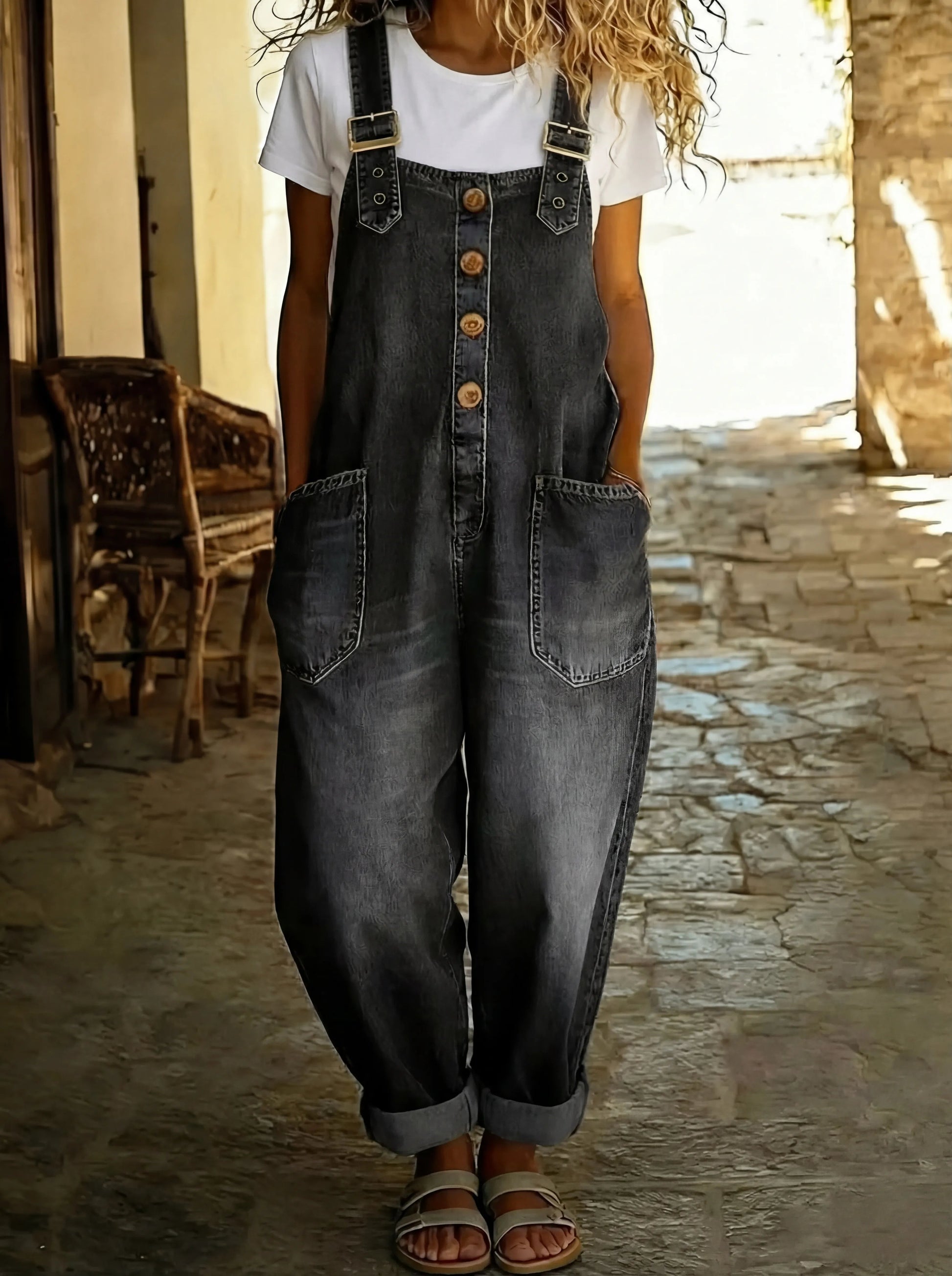 Rocio | Jeansoverall für Damen 1