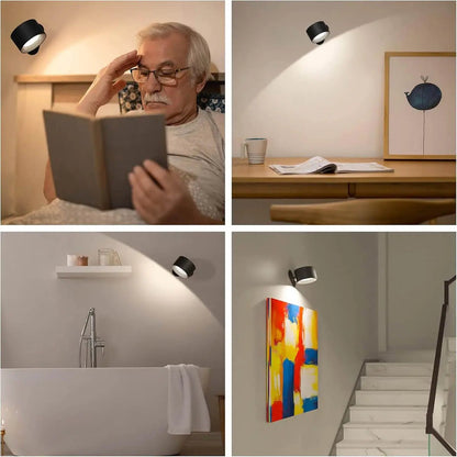 ScandiGlow | Kabellose Wandleuchte mit Fernbedienung 7