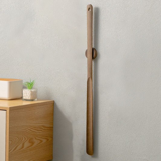 Schuhlöffel aus Massivholz | 50 cm Schuhanzieher 0