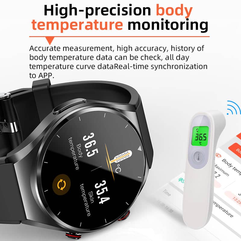 Skanto | Gesundheits-Smartwatch mit EKG und Blutzuckerüberwachung 4