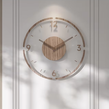 Skanto | Moderne Holzwanduhr im Skandinavischen Stil 2