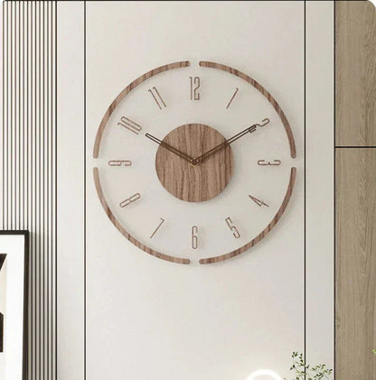 Skanto | Moderne Holzwanduhr im Skandinavischen Stil 5