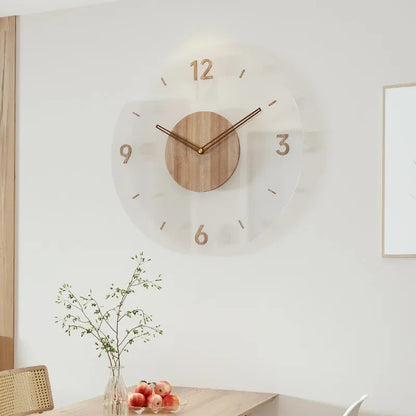 Skanto | Moderne Holzwanduhr im Skandinavischen Stil 6