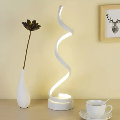 Spiralförmige LED-Tischlampe | Modernes Design 19W 0