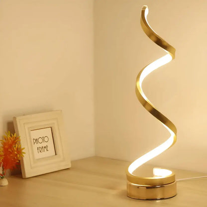 Spiralförmige LED-Tischlampe | Modernes Design 19W 3