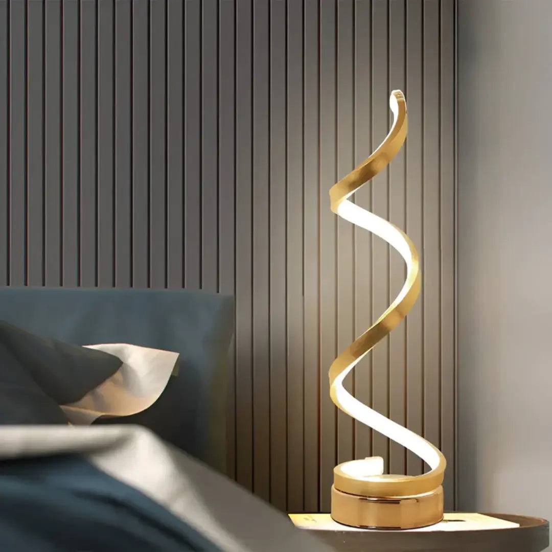 Spiralförmige LED-Tischlampe | Modernes Design 19W 5