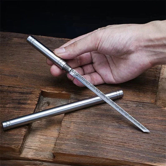 SteelSlice™ | Edelstahl Taschenmesser Set für Fleisch 0