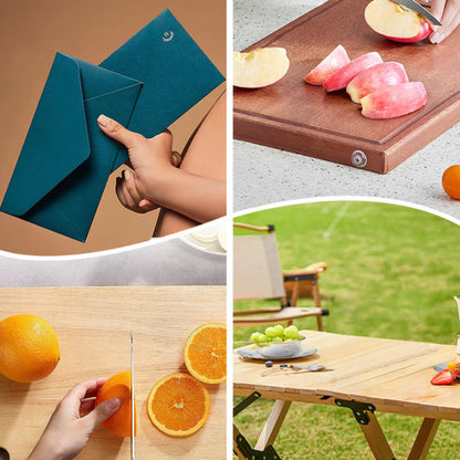 SteelSlice™ | Edelstahl Taschenmesser Set für Fleisch 6
