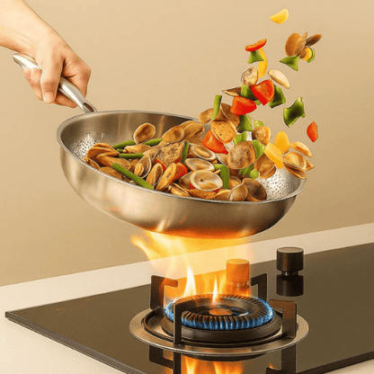 Titan-Premium-Pfanne | Hochwertige Pfanne ohne Beschichtung 2