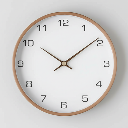 Transzendieren | Moderne Wanduhr mit lautlosem Uhrwerk 1