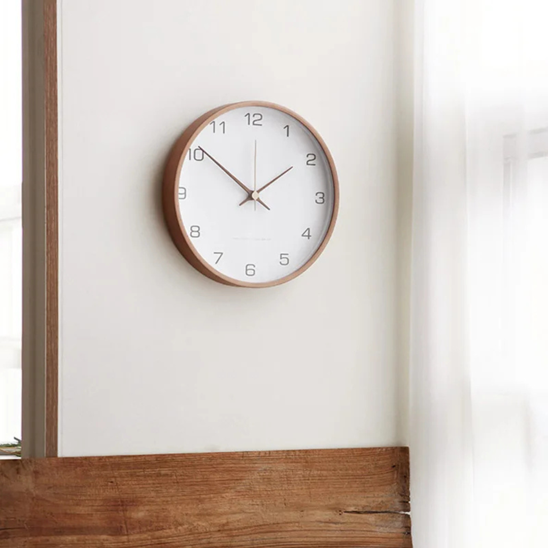 Transzendieren | Moderne Wanduhr mit lautlosem Uhrwerk 2