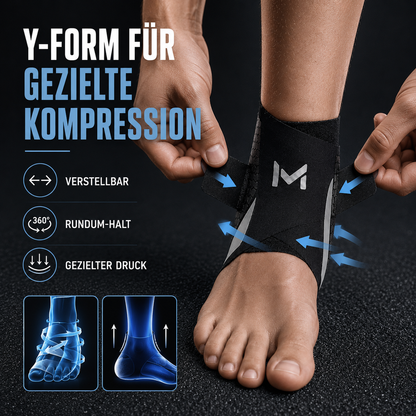 Verstellbare Knöchelstütze | Sportliche Fußgelenk Unterstützung 6