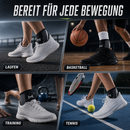 Verstellbare Knöchelstütze | Sportliche Fußgelenk Unterstützung 8