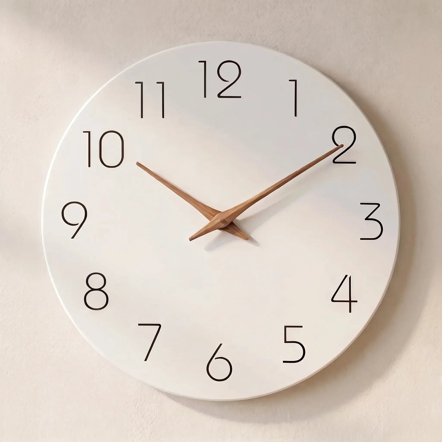 Viskal | Minimalistische Wanduhr ohne Geräusche 0
